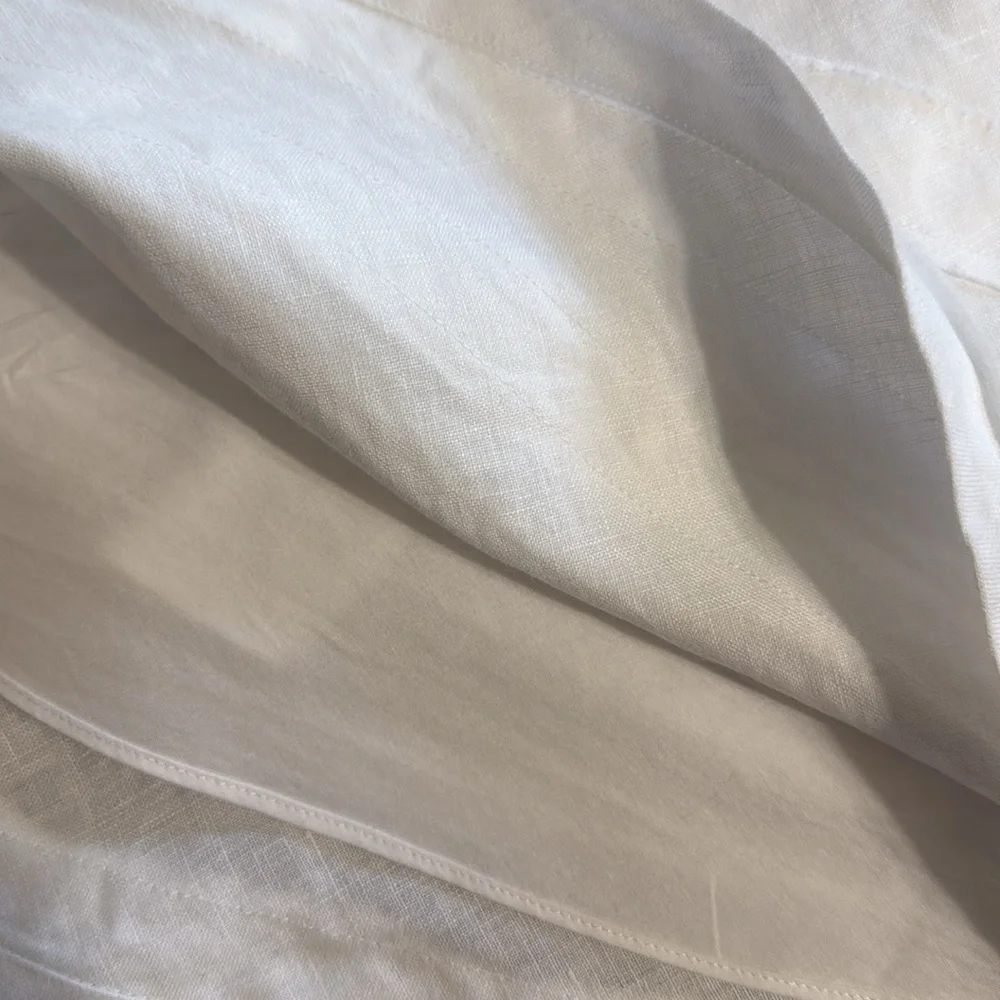Linen Skirt Boden 100% Linen Midi Maxi Skirt Size 14 - Picture 5 of 6